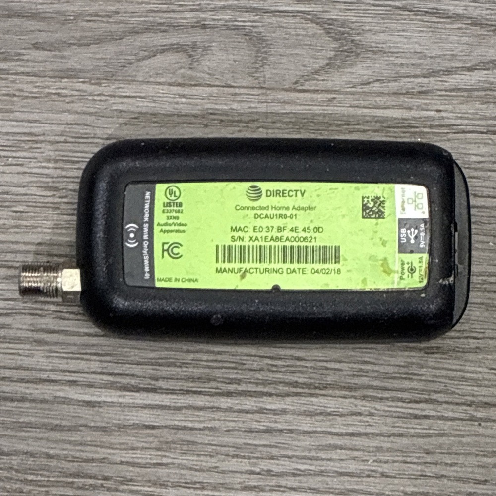 DIRECTV DCAU1R0-01 Connected Home Adapter